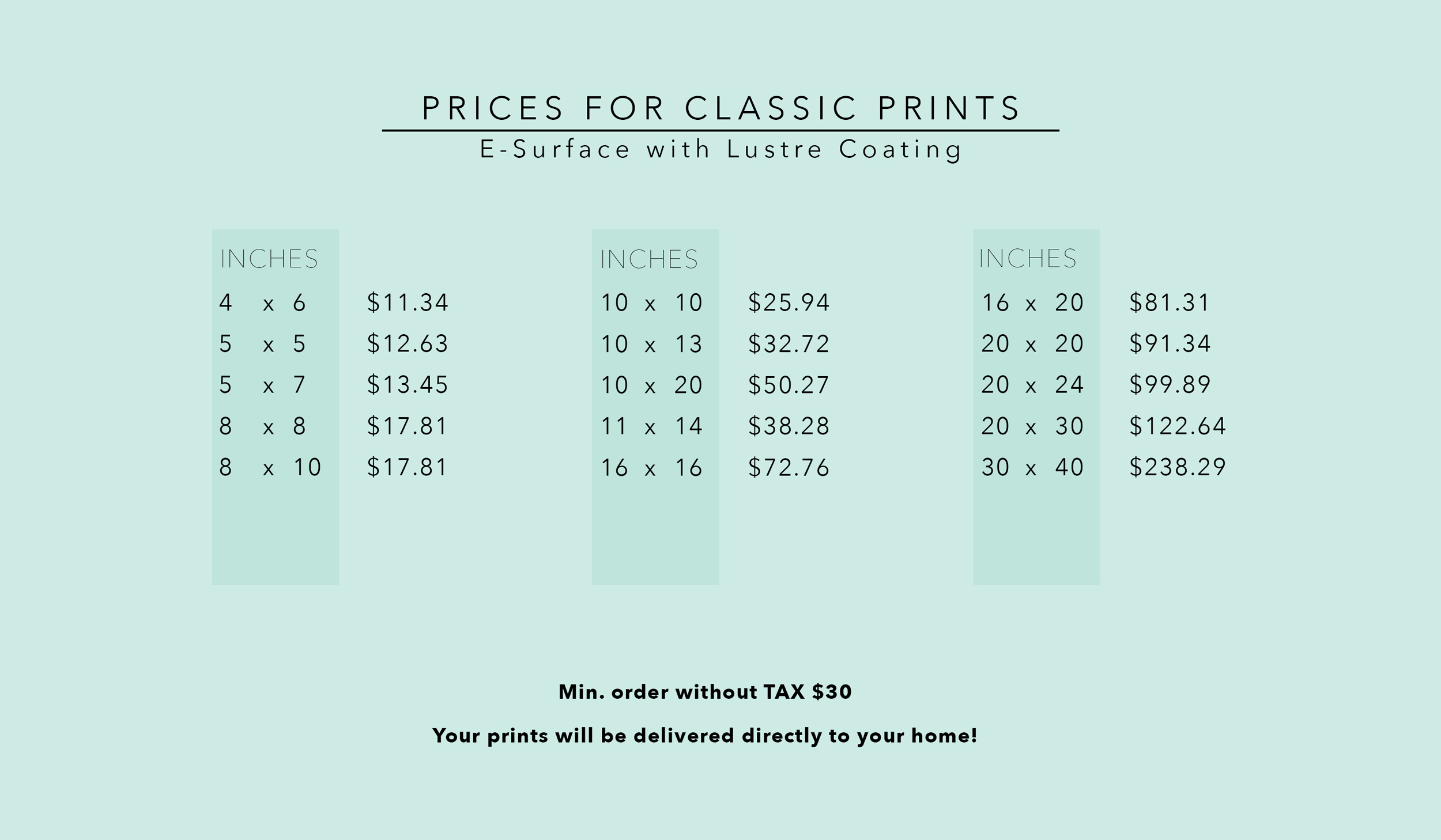 Prices-For-Classic-Prints_Lustre_Coating