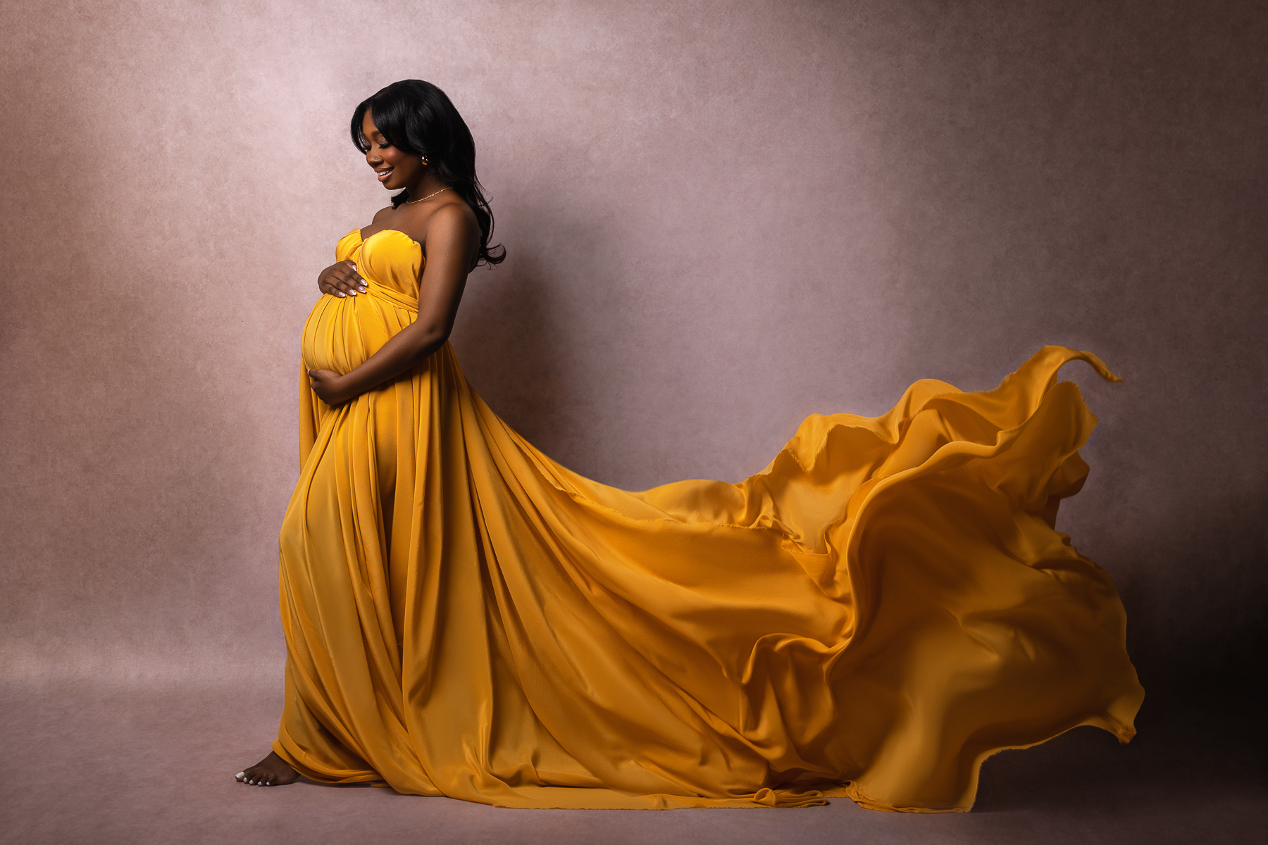 Beautiful Maternity Portrait in San Antonio