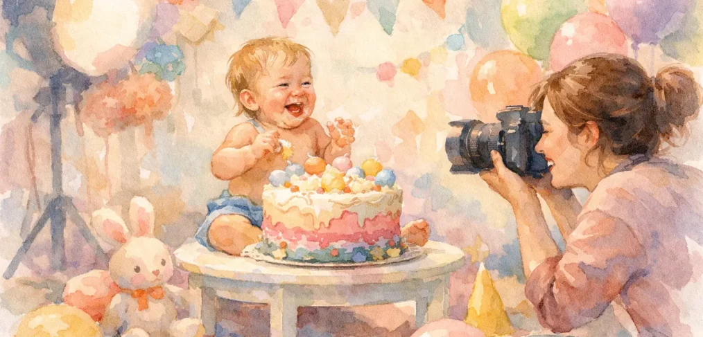 What to Expect From a Cake Smash Photography Session