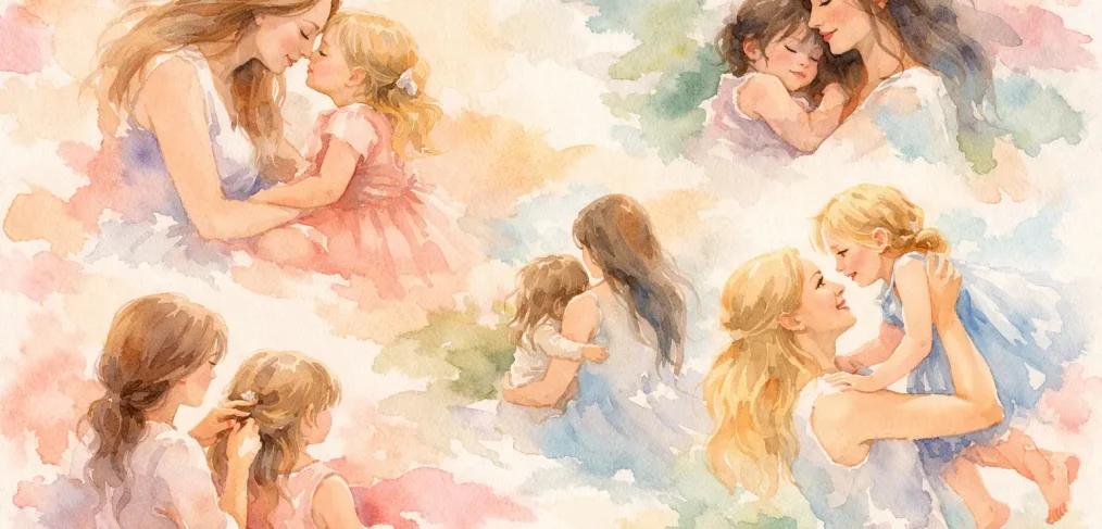 12 Mommy and Me Portrait Examples